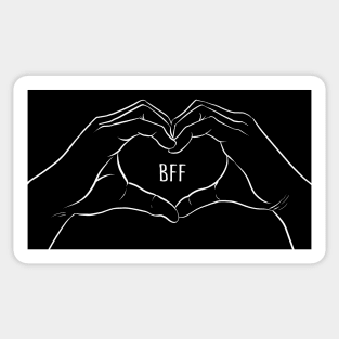 Best Friends Forever BFF Sticker